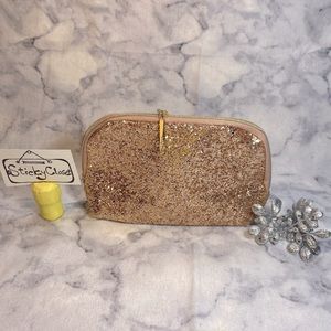 LANCOME Sparkly Beige Pouch